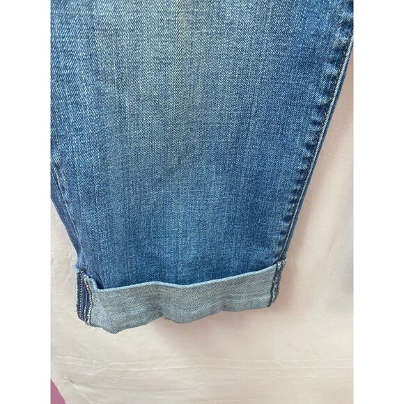 Levi's "The Original Jean" 525 Perfect Waist Women's Size 12 Cuffed Hem Jeans - Picture 10 of 14